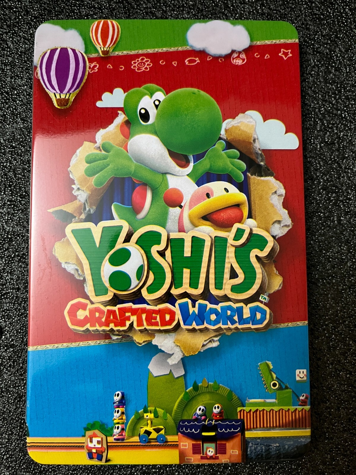 Yoshi’s Crafted World Nintendo Switch Custom Made Steelbook Case (NO GAME)
