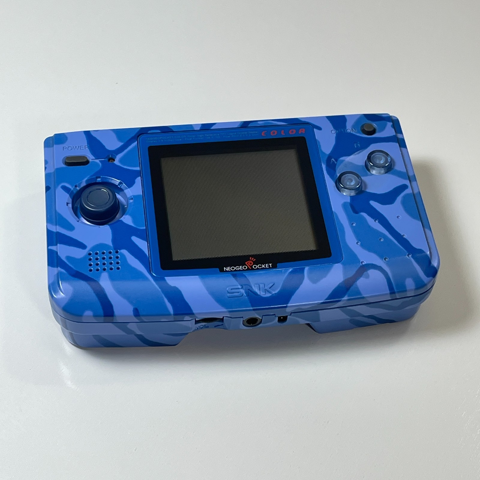 Neo Geo Pocket Color Ocean Blue CIB with Sonic The Hedgehog Game – WORKS