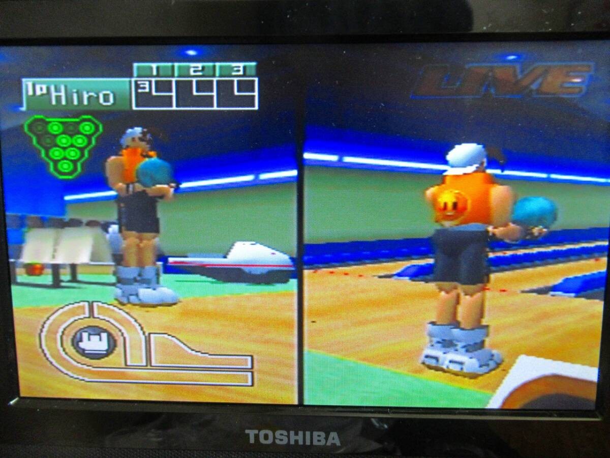 N64 Super Bowling Game Cartridge Only Cleaning Done Some Scratches