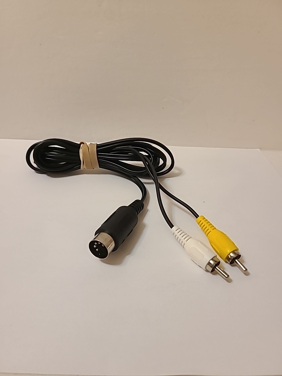 Sega Genesis Model 1 AV Cable RCA Audio Video Cord Used Tested Works US SELLER