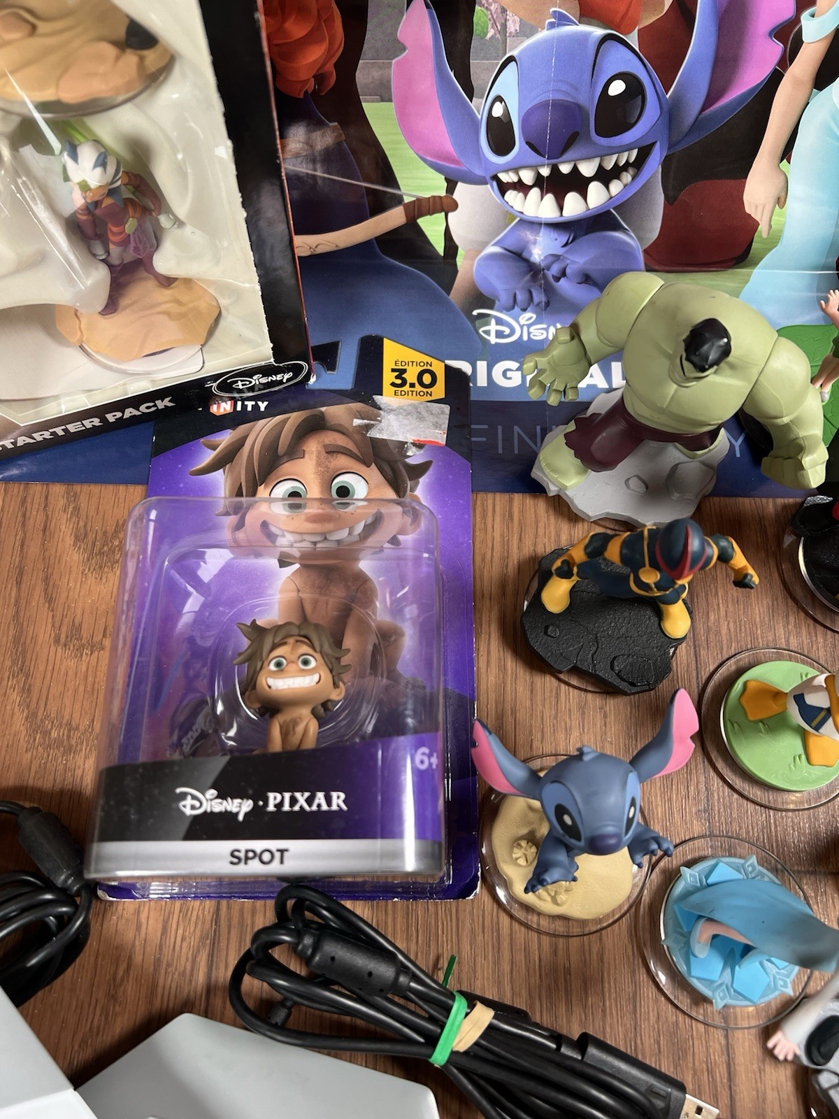 Disney Infinity Lot 20 Mixed Bulk Lot Wii / Xbox 360 3 Portals Star Wars