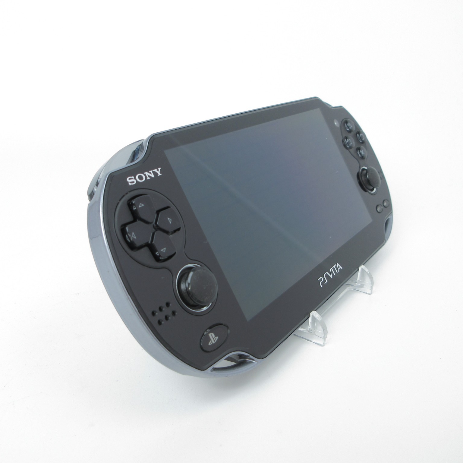 【Very Good】Sony PS Vita PCH-1000 Crystal Black Wi-Fi Model Console only #NET0224