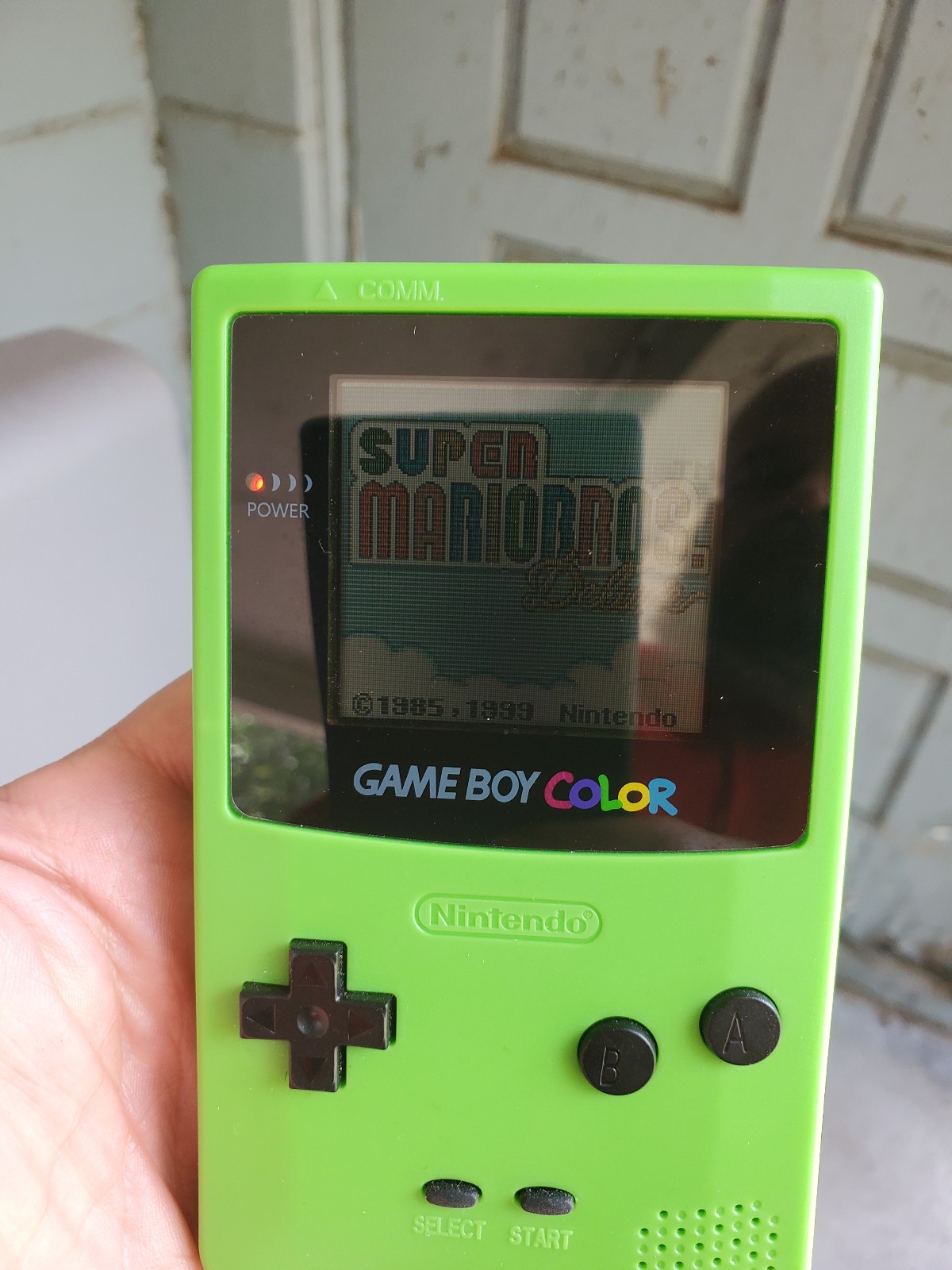 Nintento Gameboy Color Kiwi Lime New Shell Fully Functional