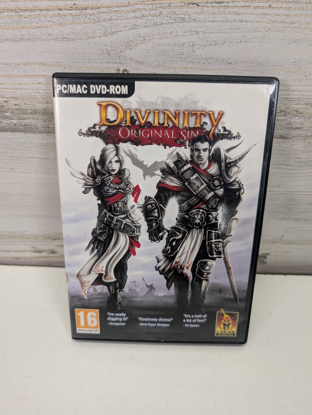 Divinity: Original Sin 2 PC Mac Game Larian Studios PAL 2014 Manual PEGI 16