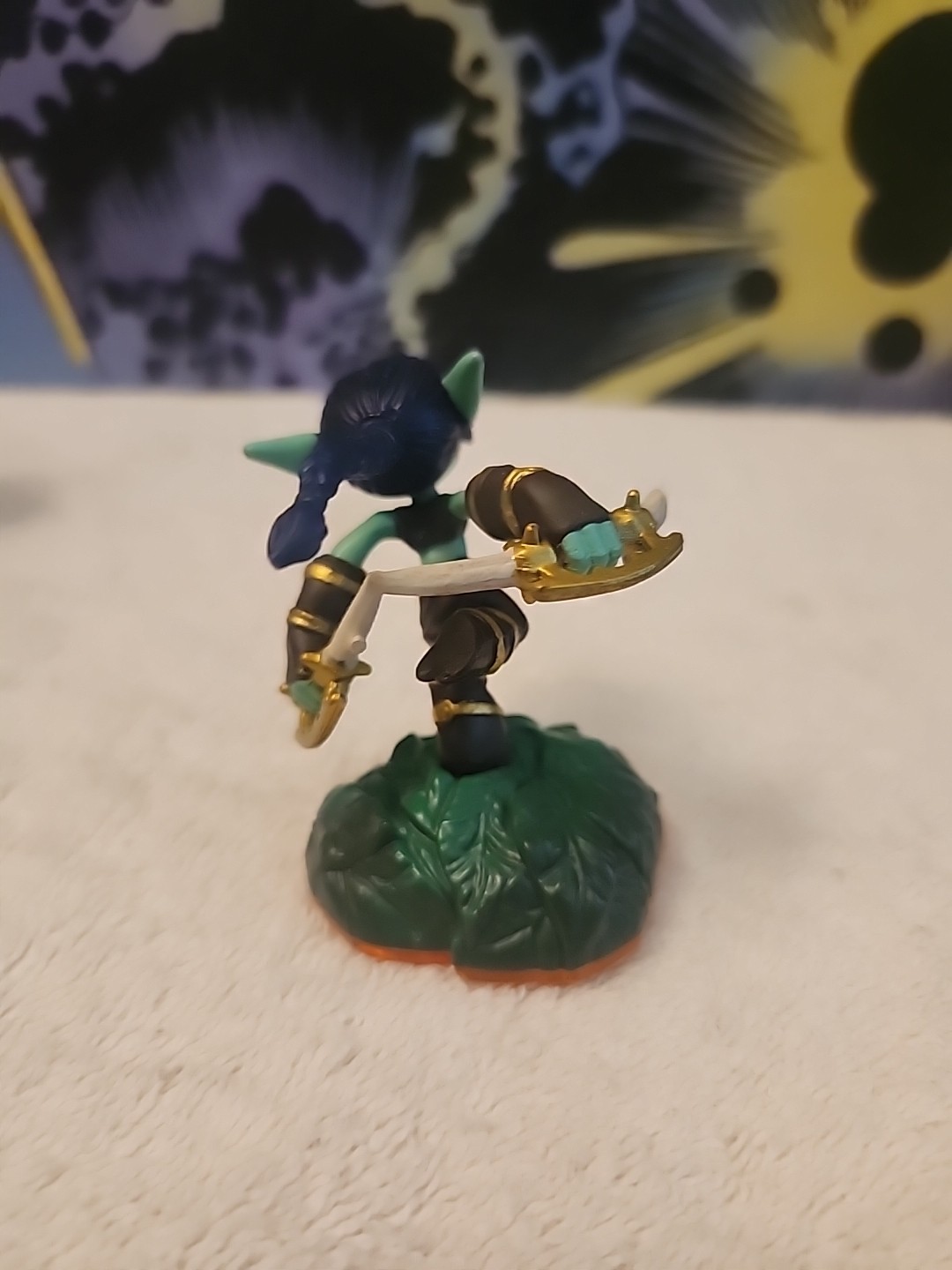 Skylanders Lot of 5 GOLDEN QUEEN Stealth Elf Dark Ninja Flameslinger Activision