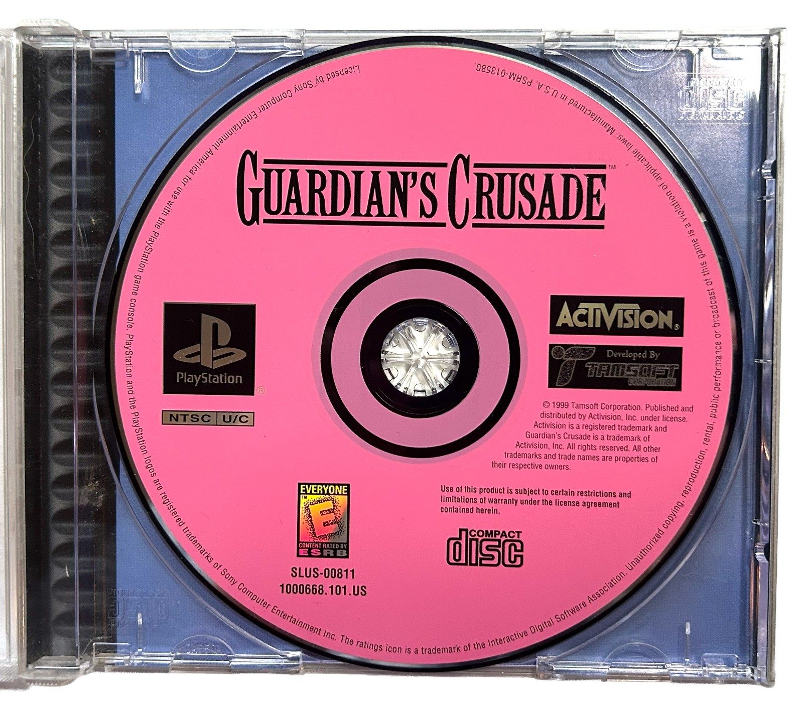 Guardian’s Crusade (Sony PlayStation 1 / PS1) Original Game + Case – No Manual