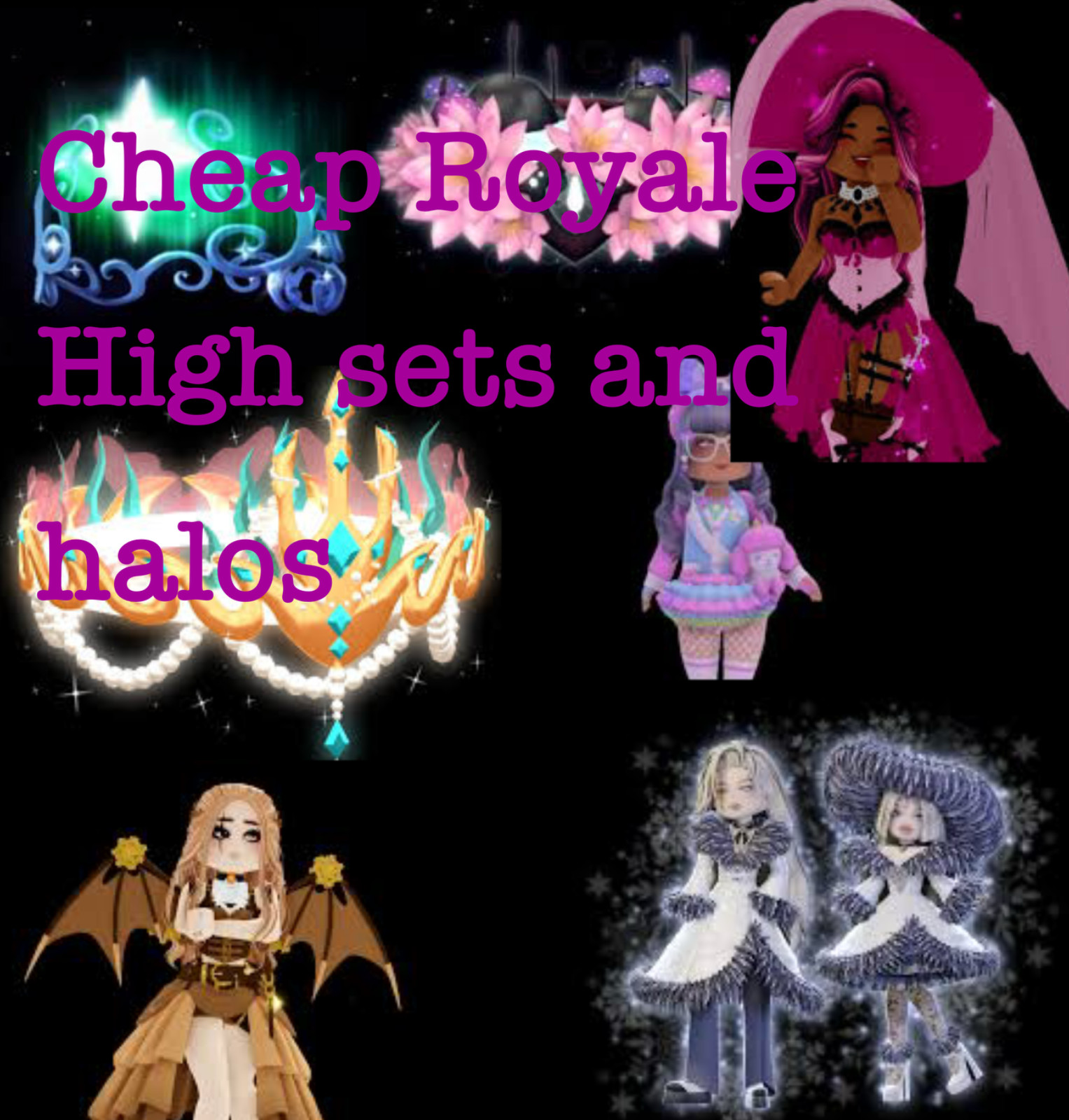 Royale High Sets, Halos & items!-Cheapest prices – Fast Delivery!