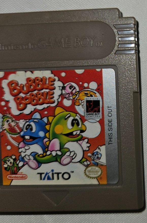 Bubble Bobble Cartridge Only Authentic Nintendo Game Boy DMG-B2-USA 1990 Taito