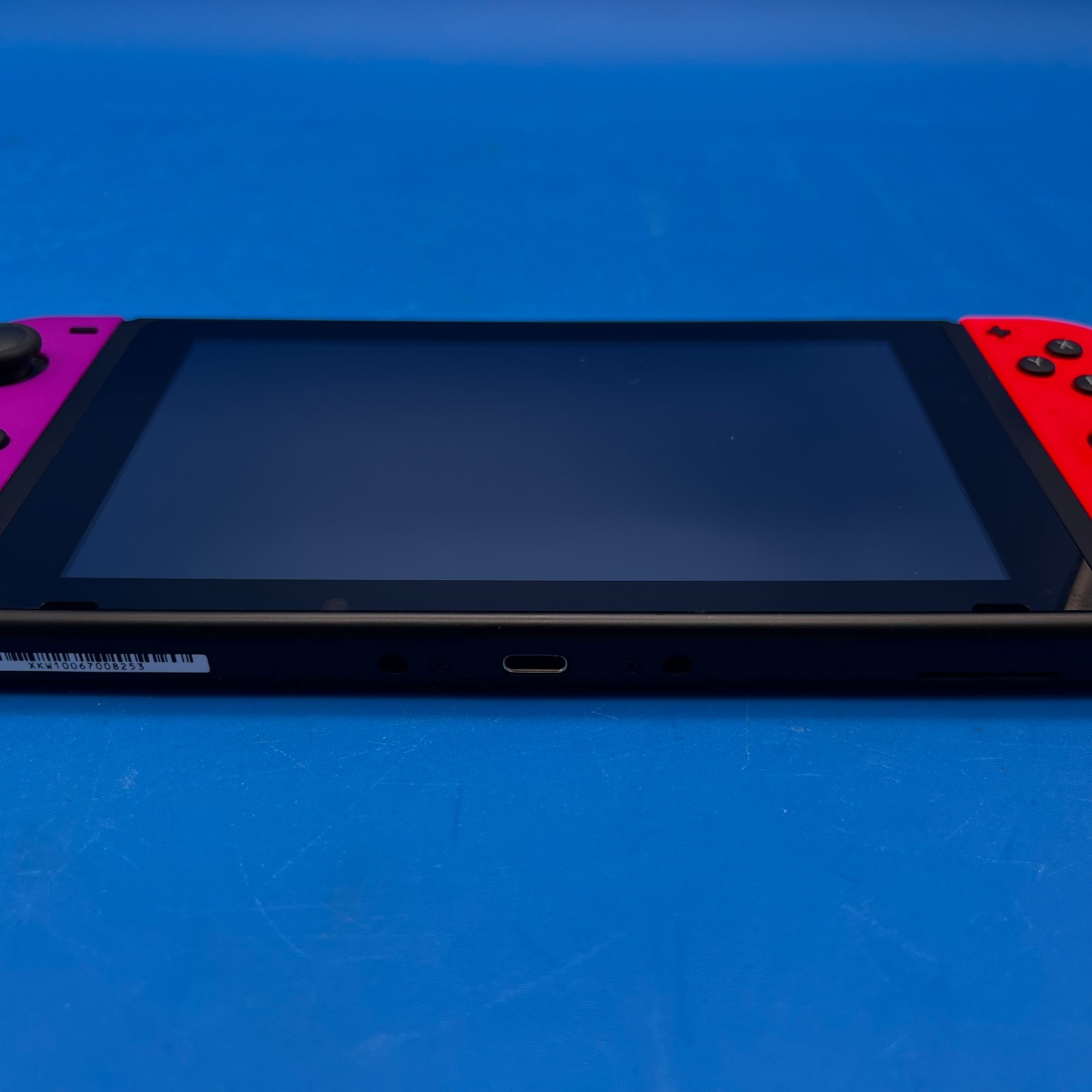 Nintendo HAC-001 32GB Switch Console – Black (Red/Purple Joy-Cons) w/ Accs
