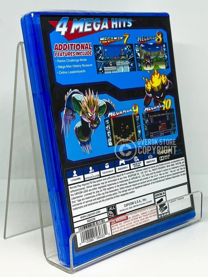 Mega Man Legacy Collection + Legacy Collection 2 – PS4 – New | Factory Sealed