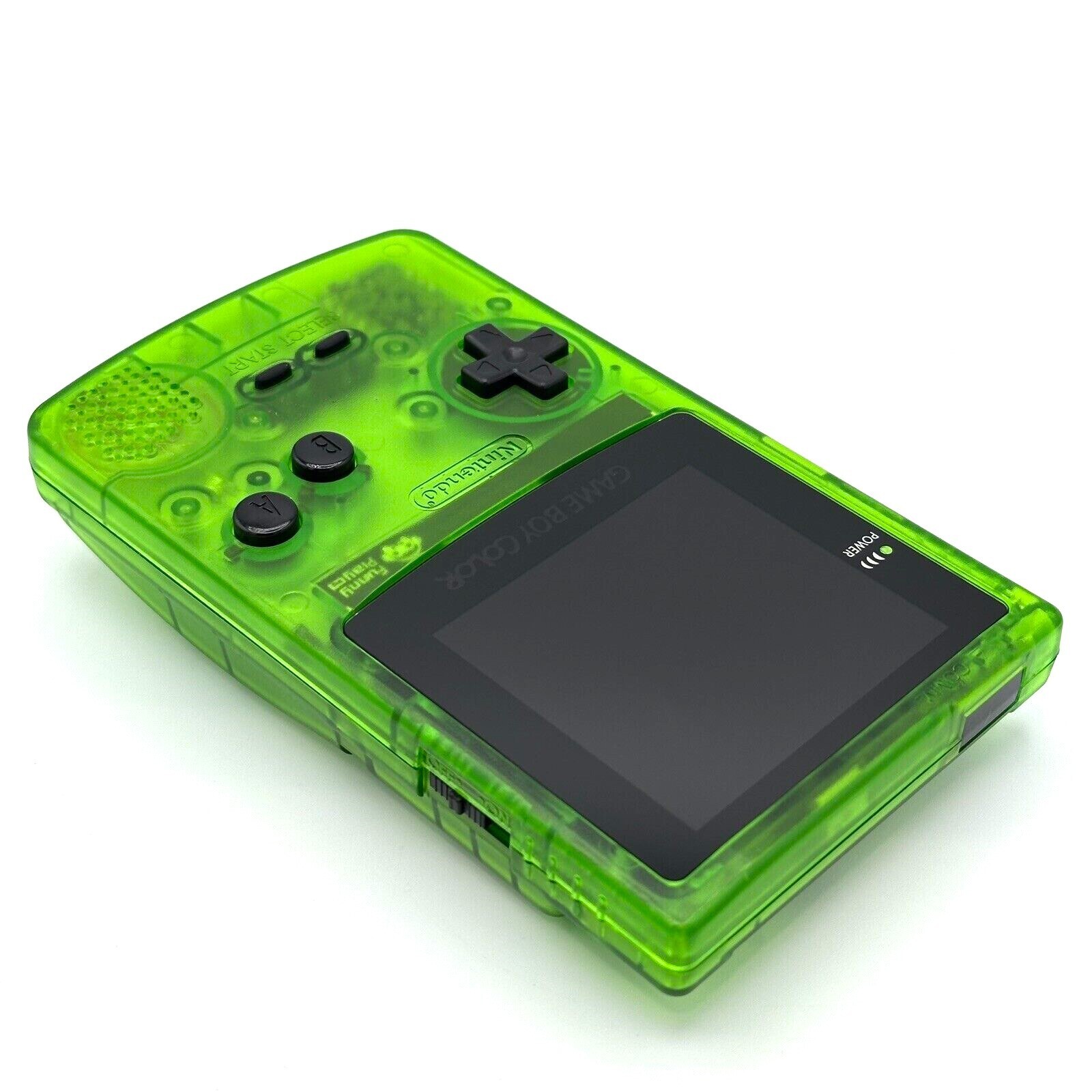 Nintendo Game Boy Color GBC IPS Q5 Laminated Backlight Backlit Mod Jungle Green