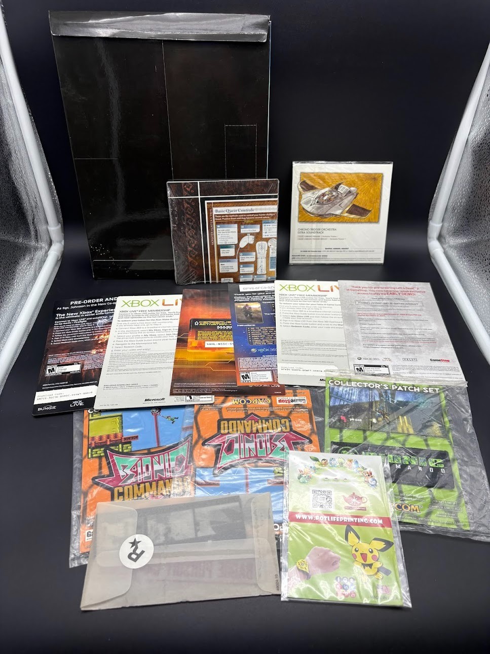 GameStop Promos / Video Game Collectibles bundle – Chrono Trigger, Bioshock, ETC