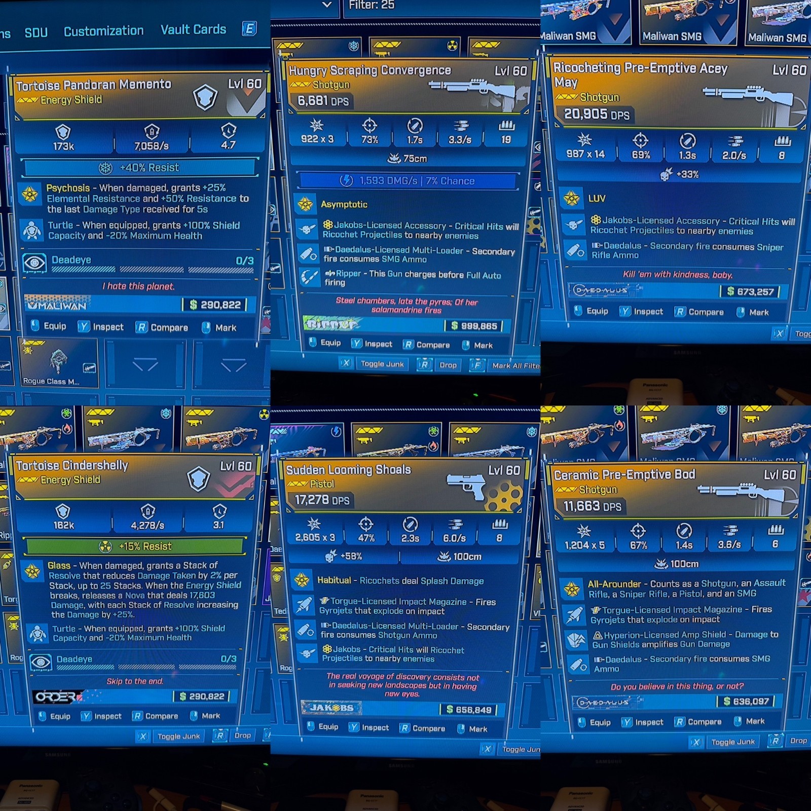 Borderlands 4✨ UPDATED GLOAMRE4PER 2.0 C4SH BUILD BL4 GEAR ✅PC-PS-XBOX✨MOXSY