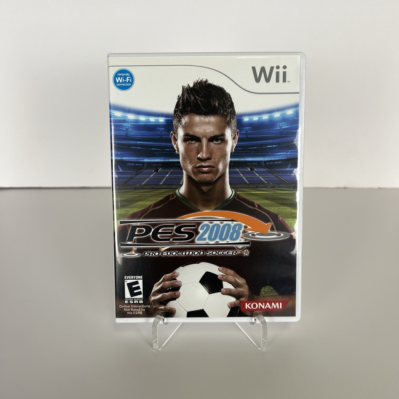Pro Evolution Soccer 2008 (Nintendo Wii, 2008) Complete CIB