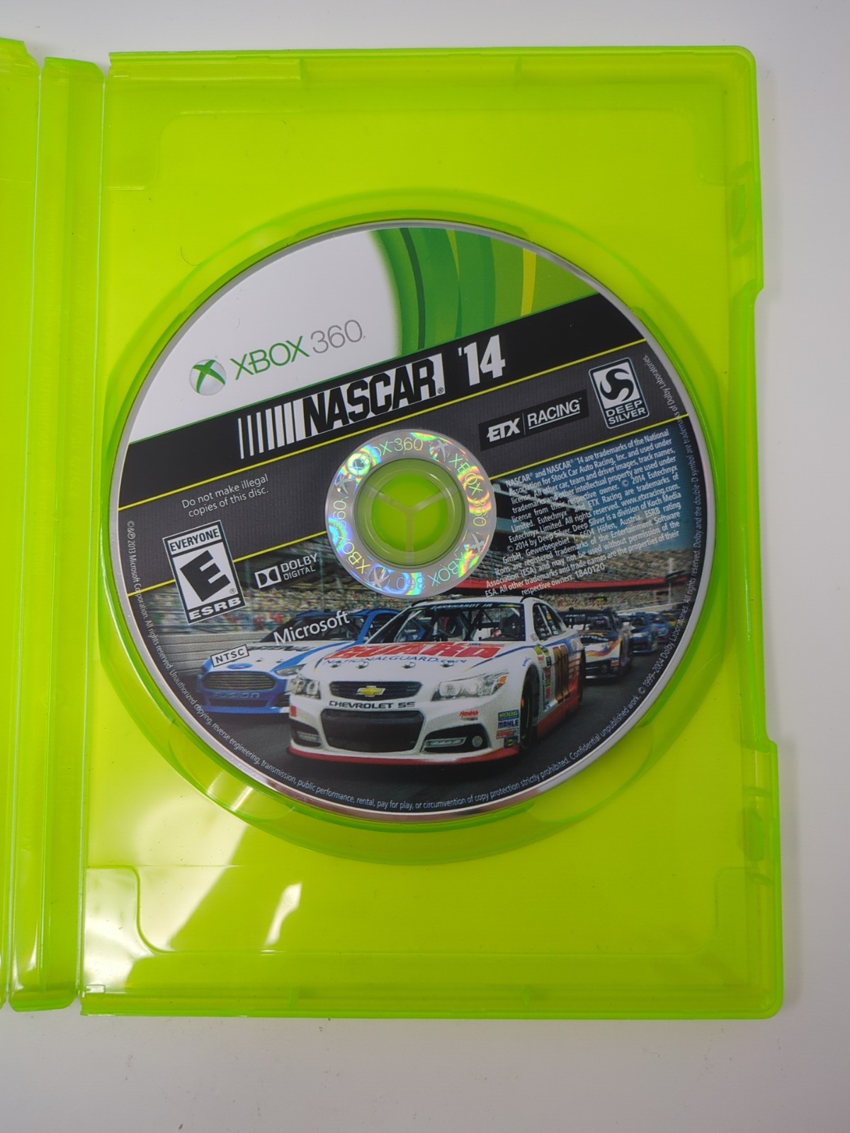 NASCAR 14 (Microsoft Xbox 360, 2014) Complete Tested CIB X360 Car Racing