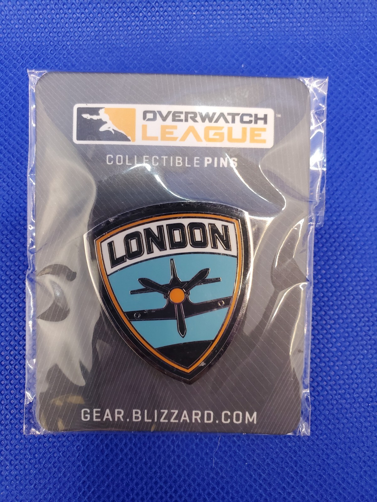 Overwatch League LONDON SPITFIRE Exclusive Sealed HTF Blizzard Button Esports