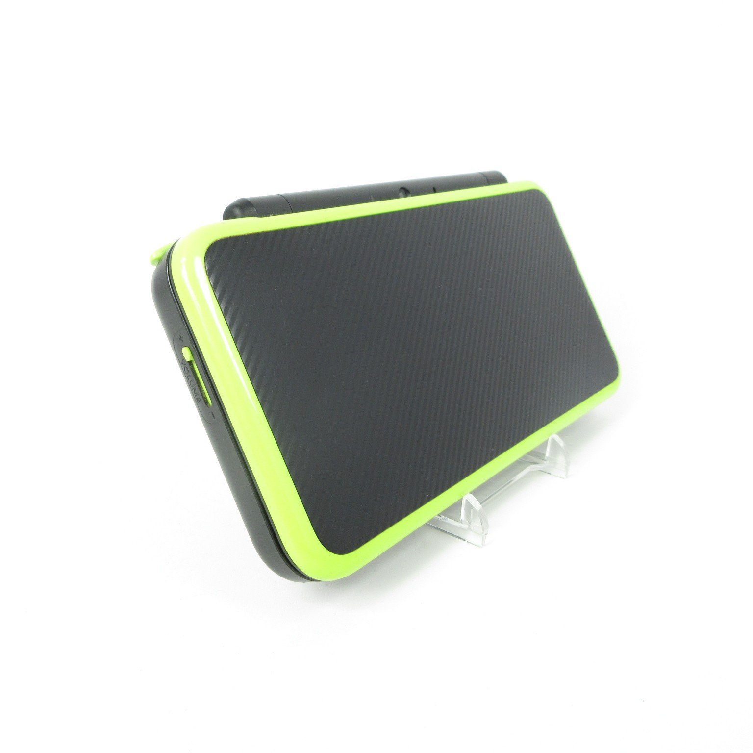 【Very Good】Nintendo New 2DS LL XL Black x Lime Console ONLY Japanese Ver. #Arr04