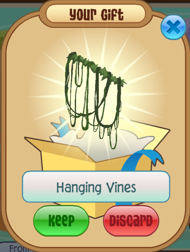 Animal Jam Classic AJC Hanging Vines (READ DESCRIPTION)
