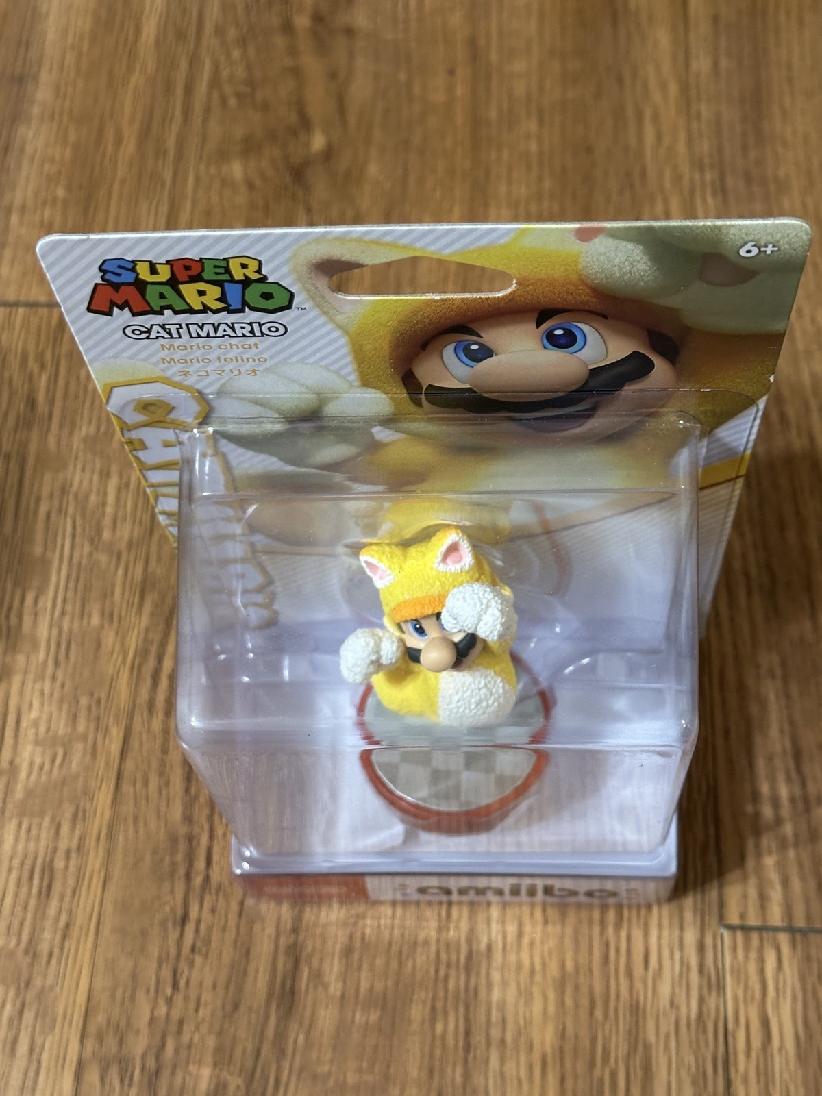 Nintendo Amiibo Cat Mario (Super Mario Series) Sealed! Authentic! Mint!