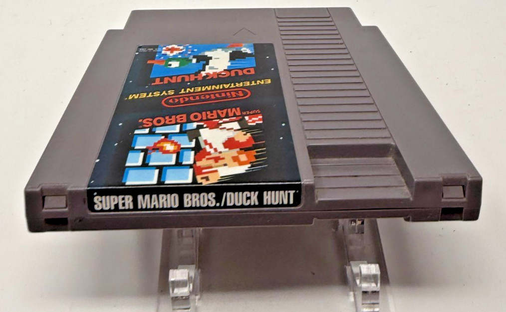 Super mario bros and duck hunt NES Loose Tested Working