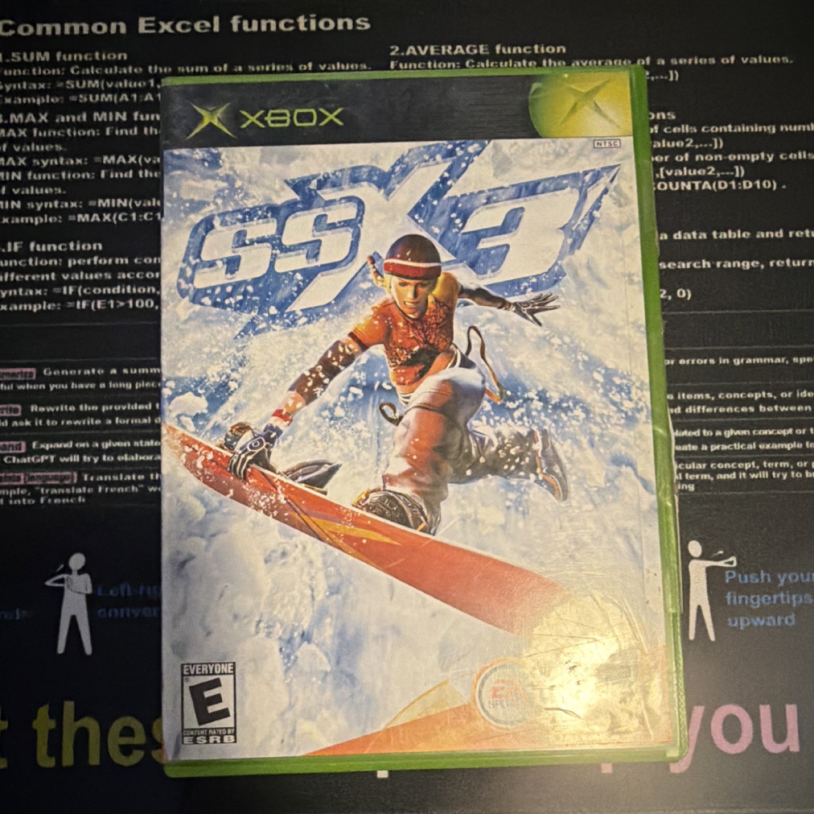 Microsoft SSX 3 Xbox SSX Series Snowboarding Sports E NTSC-U/C Manual