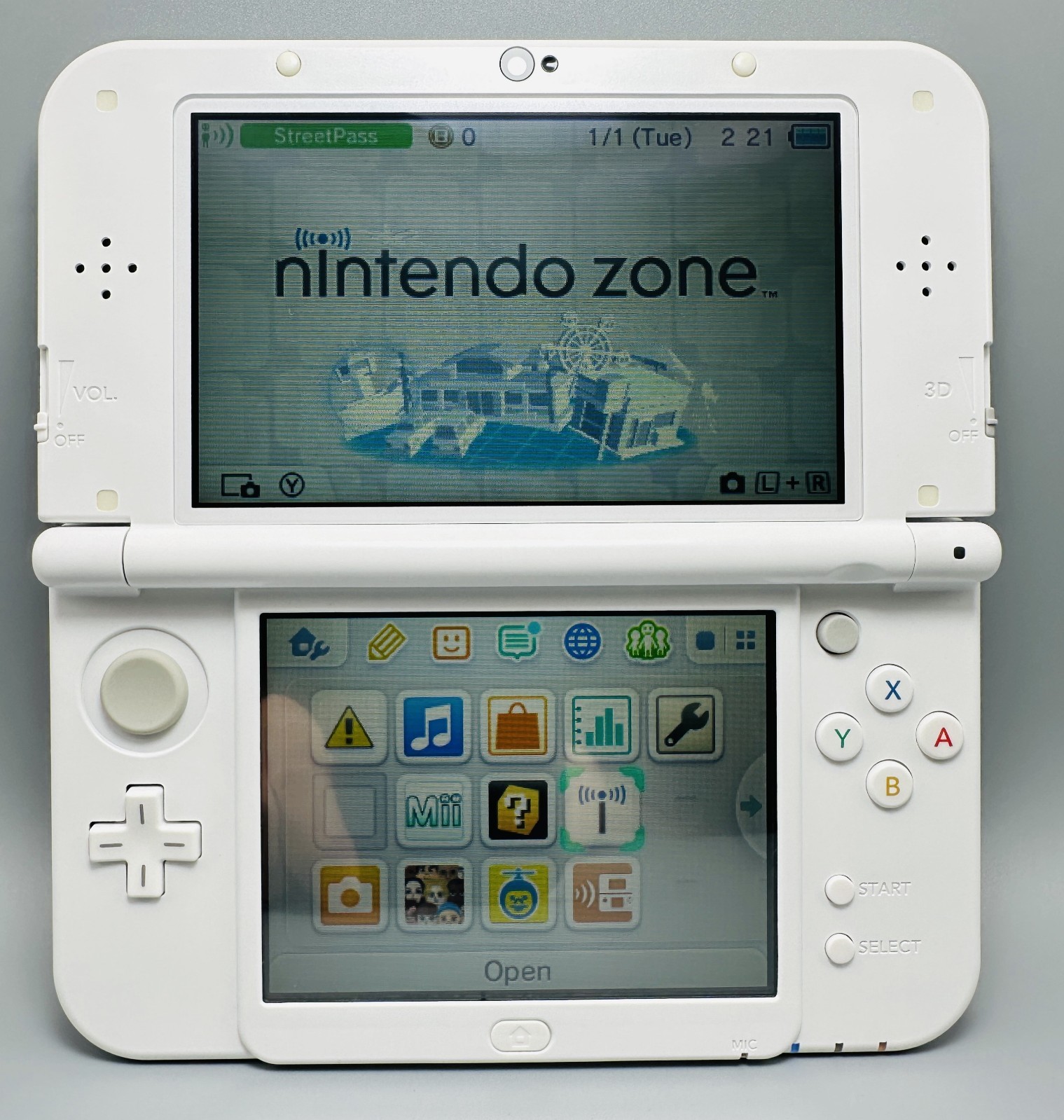 Nintendo New 3DS LL XL | Pearl White | Dual IPS | 128gb | Excellent Condition