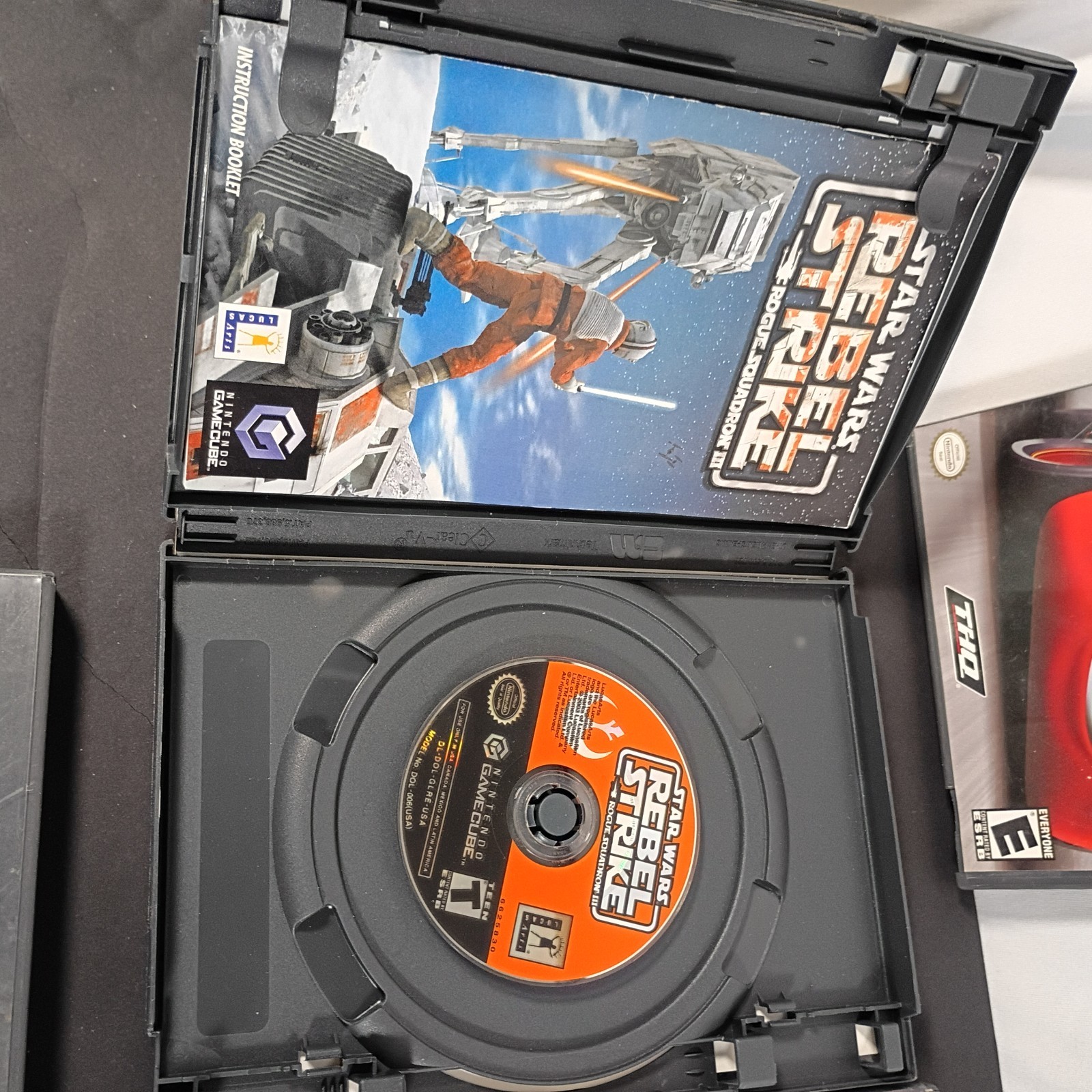 Nintendo GameCube Console Repair Lot Orange Spice Controller Super Mario Sunshin
