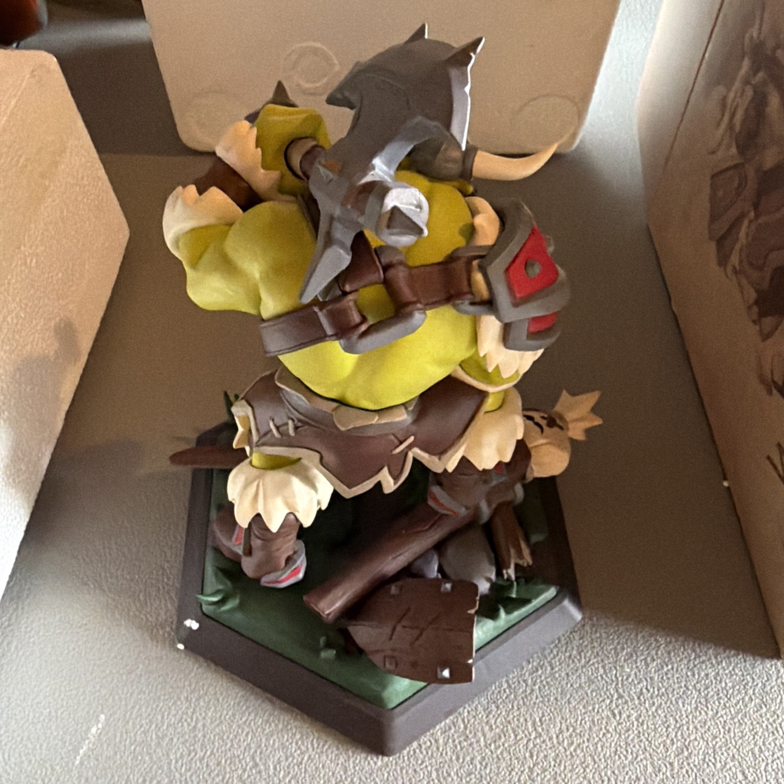 Warcraft Legends: Orc Grunt Statue BlizzCon 2019 Commemorative W25 Blizzard NOB