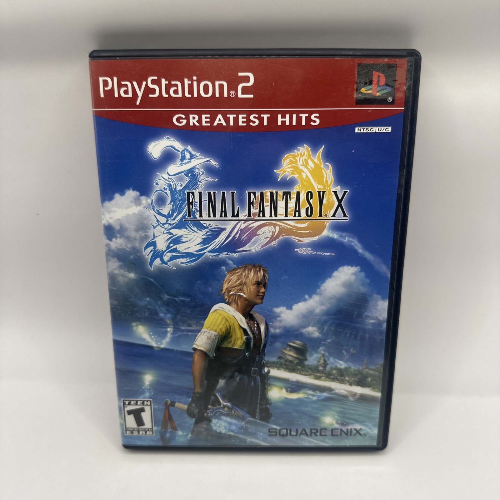 PlayStation 2 FINAL FANTASY X REPLACEMENT CASE & MANUAL ONLY DISC NOT INCLUDED