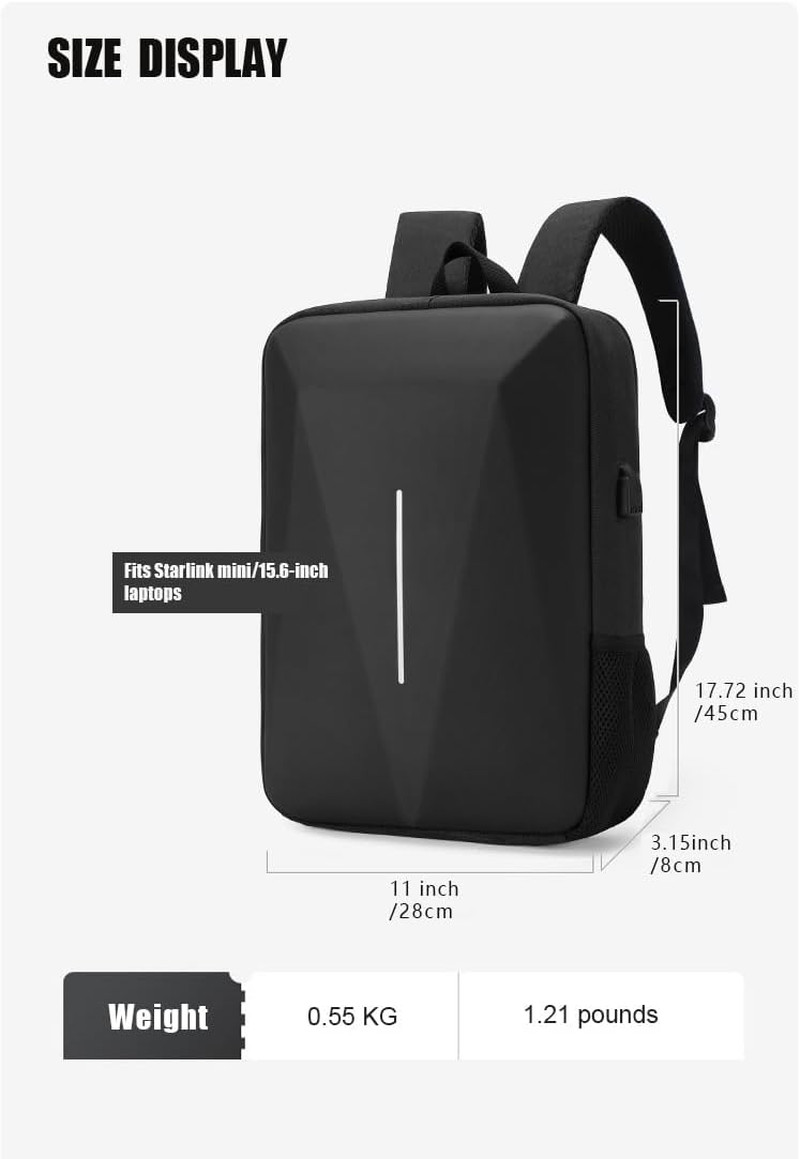 Bag for Starlink Mini – Storage Bag Case for Starlink Dish and All Accessories –