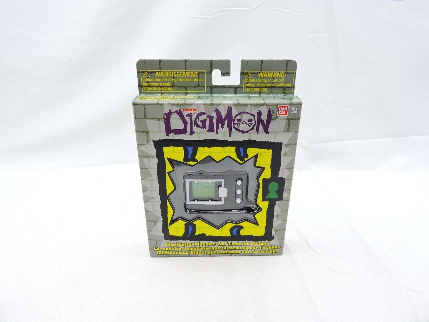 Brand New Bandai Digimon Digivice 20th Anniversary Black and White Electronic…