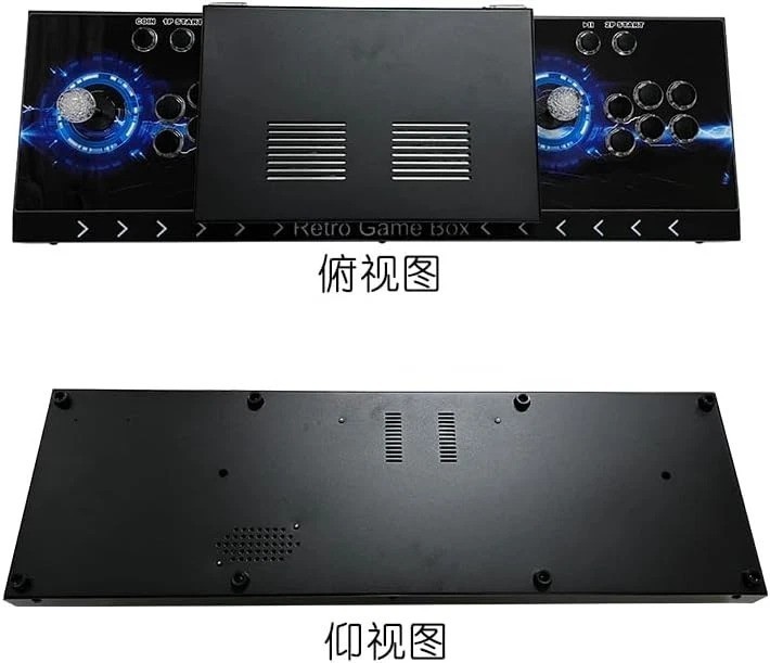 35000 in 1 Portable Arcade Game Console 14-inch HD Screen Dual Players Pandor…