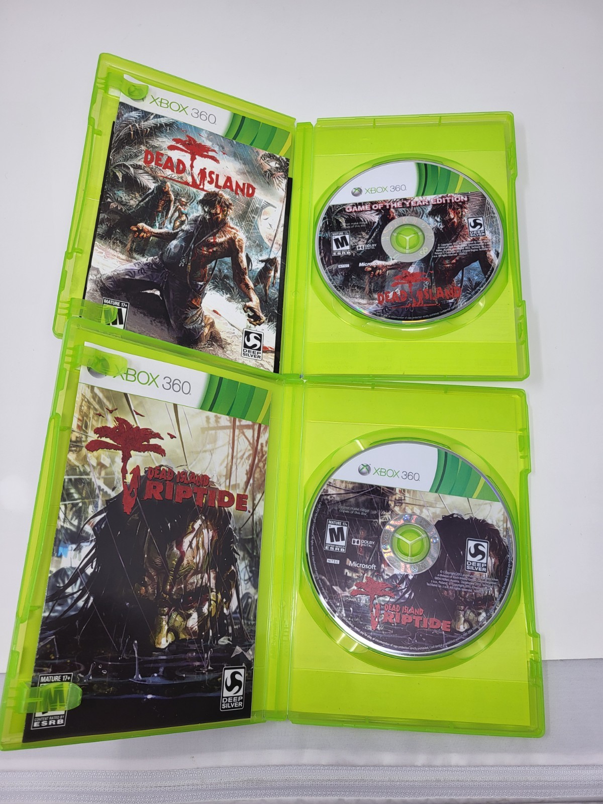 2 Dead Island and Dead Island: Riptide Special Edition Microsoft Xbox 360 CIB