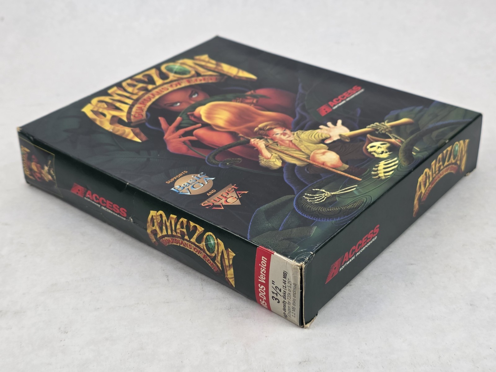 Amazon Guardians of Eden BIG BOX PC 3.5″ Floppy Access Software CIB 1992