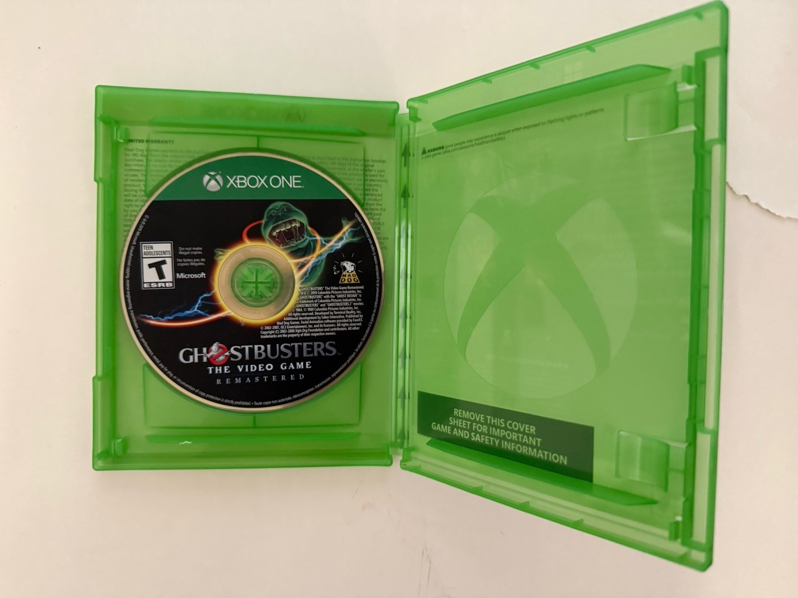 Ghostbusters: The Video Game Remastered (Microsoft Xbox One, 2019) Tested Works