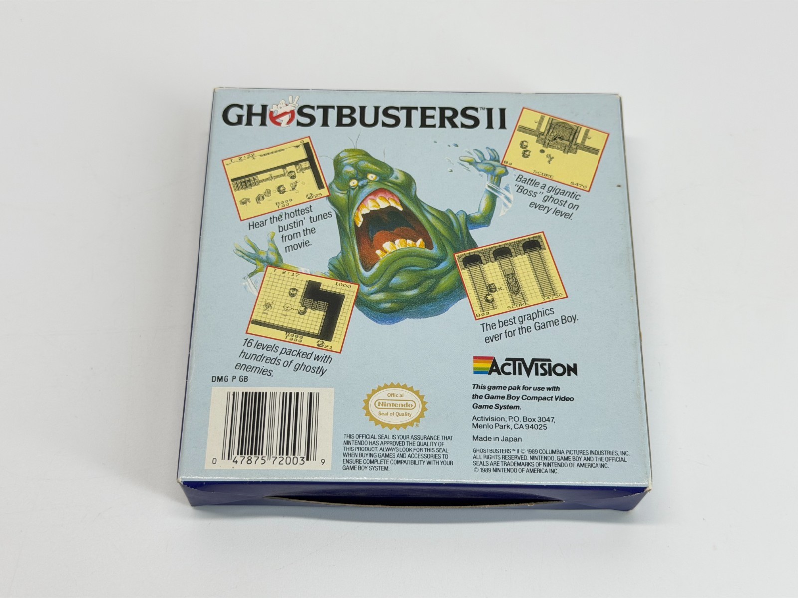 Ghostbusters II (Nintendo Game Boy) Complete Authentic & Tested