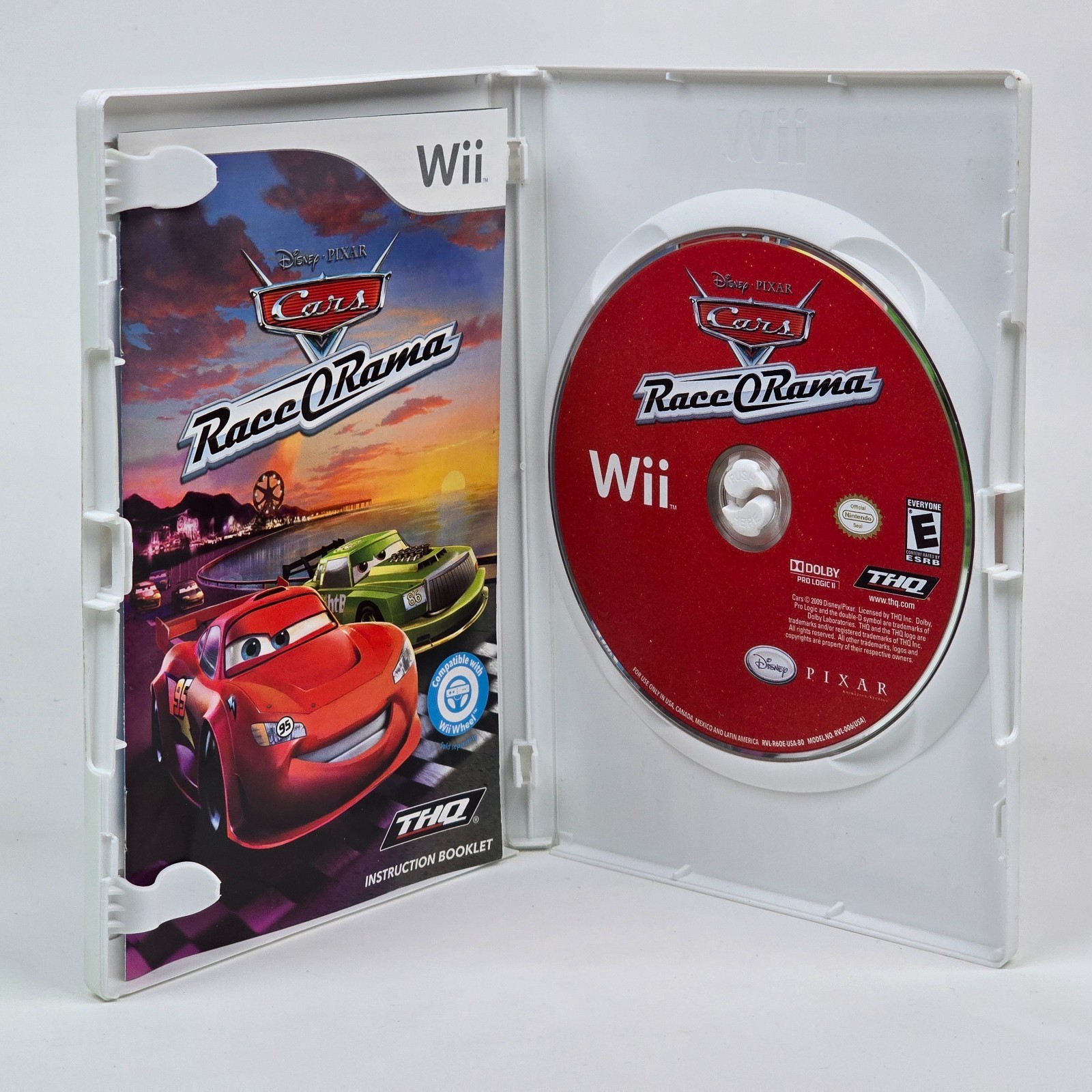 Cars: Race-O-Rama (Nintendo Wii) CIB COMPLETE & TESTED