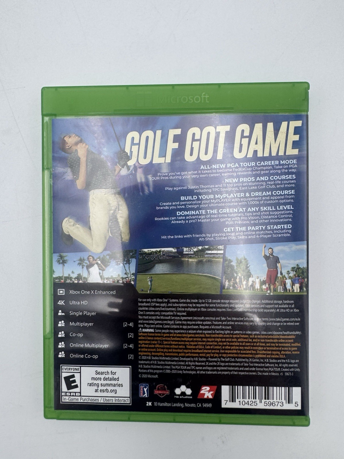PGA TOUR 2K21 – Xbox One VGC – Fast Shipping
