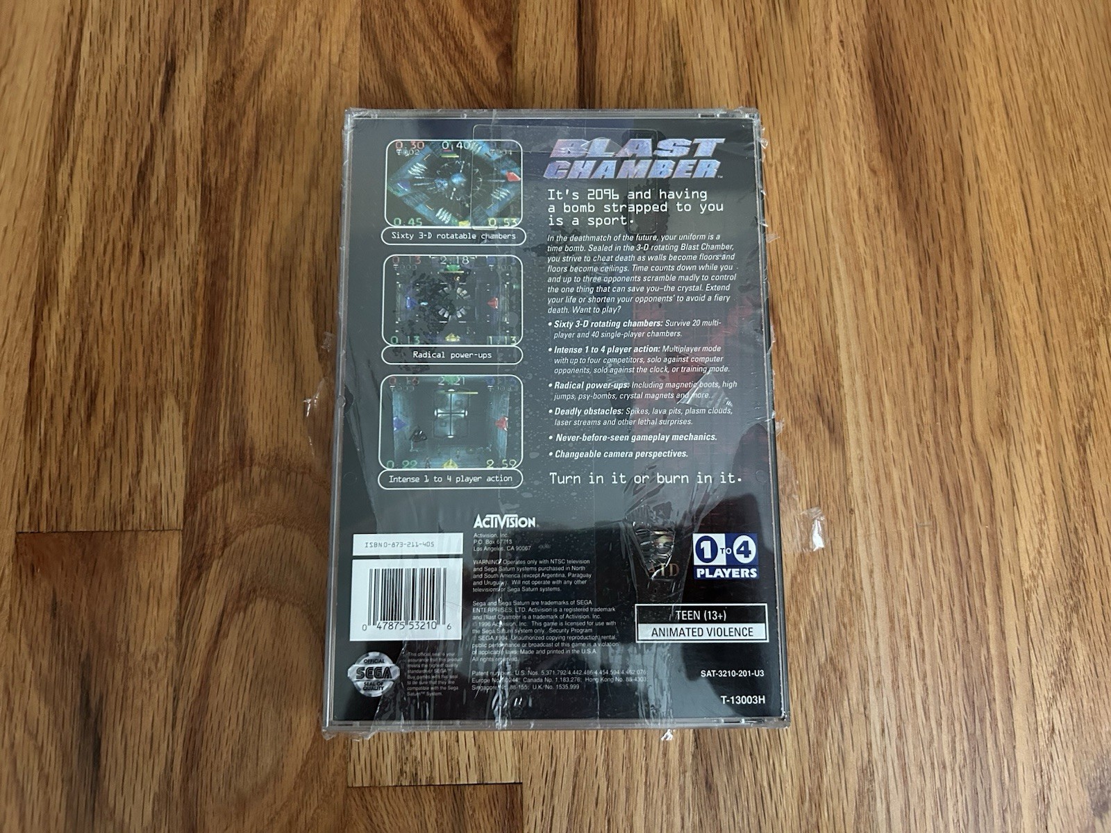Blast Chamber Sega Saturn BRAND NEW