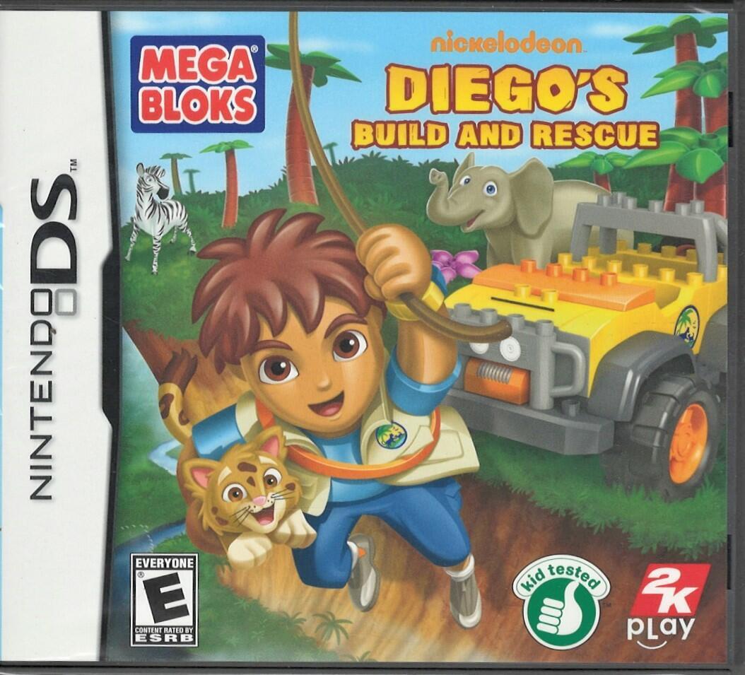 Mega Bloks Diego”s Build and Rescue NDS (Brand New Factory Sealed US Version) N