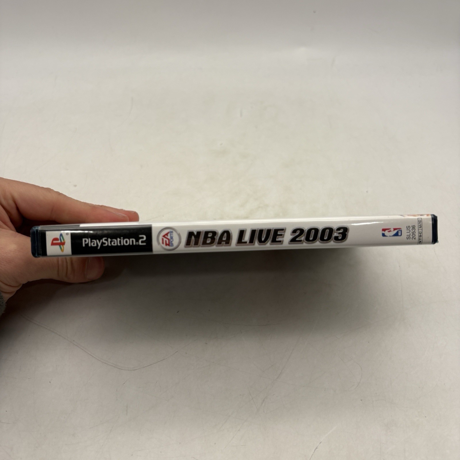 NBA Live 2003 (PS2, 2002) CIB Complete w/ Manual & Soundtrack – Tested