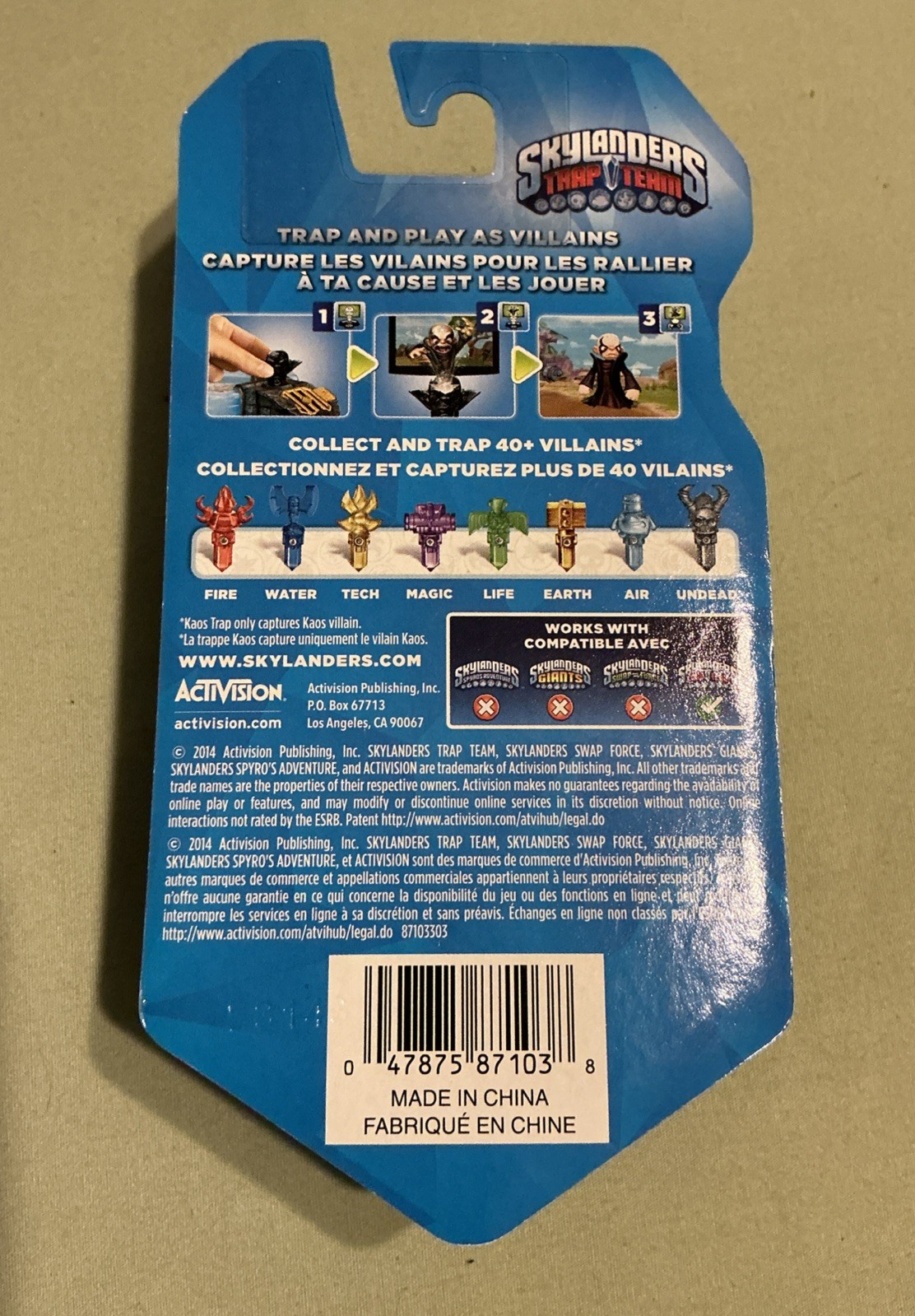 Skylanders – Trap Team – KAOS Trap NEW in Package (a MUST Have)