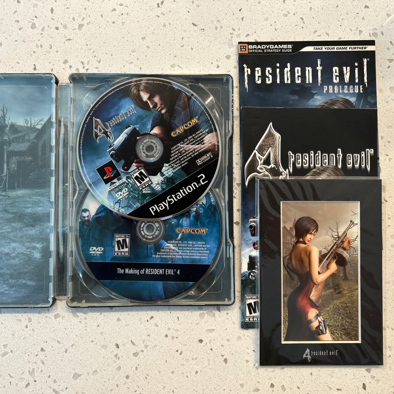 Resident Evil 4: Premium Edition CIB W/ Ada Laser Cell (PlayStation 2)