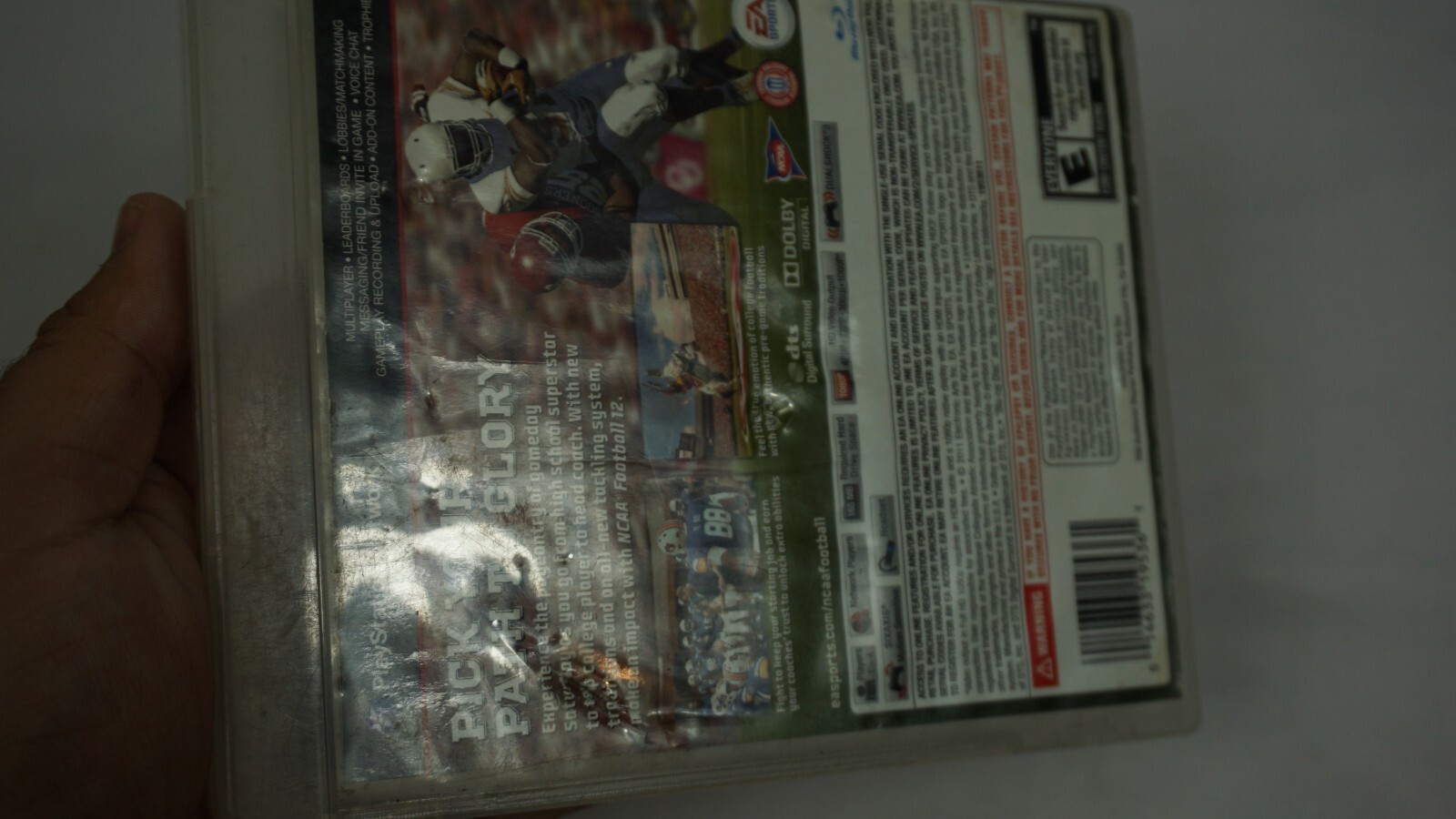 NCAA Football 12 PS3 CIB Sony PlayStation 3 Complete with Manual Tested C