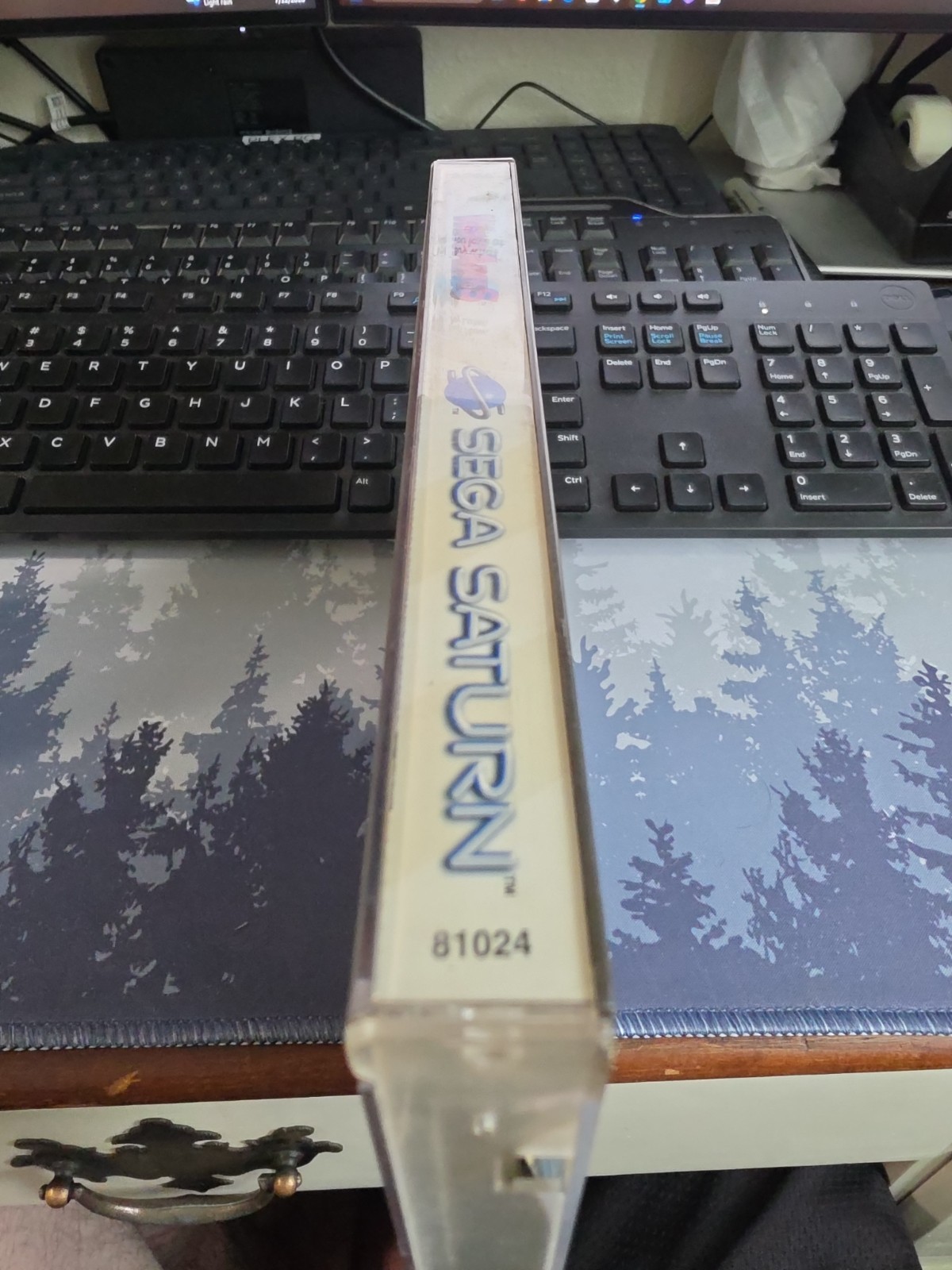 Wing Arms Sega Saturn BLOCKBUSTER EX RENTAL Bad Disc For Collection Only