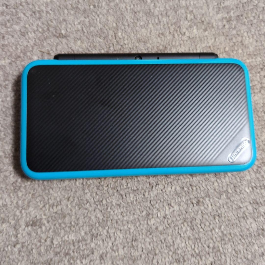 New Nintendo 2DS LL Black x Turquoise missing SD card