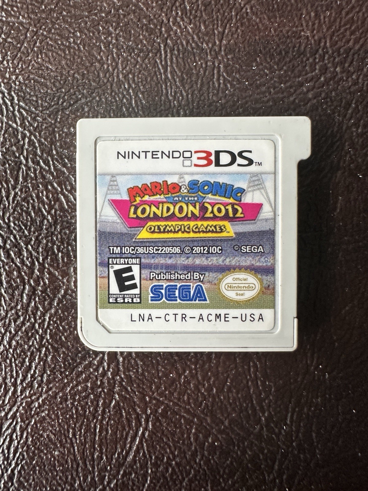Mario & Sonic at the London 2012 Olympic Games (Nintendo 3DS) CIB Tested