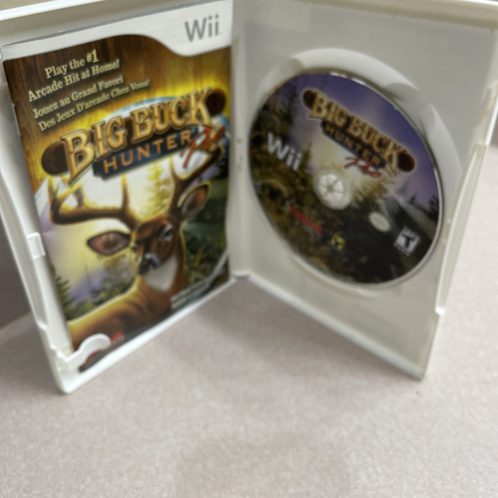 Big Buck Hunter Pro (Nintendo Wii, 2010) CiB With Manual Tested
