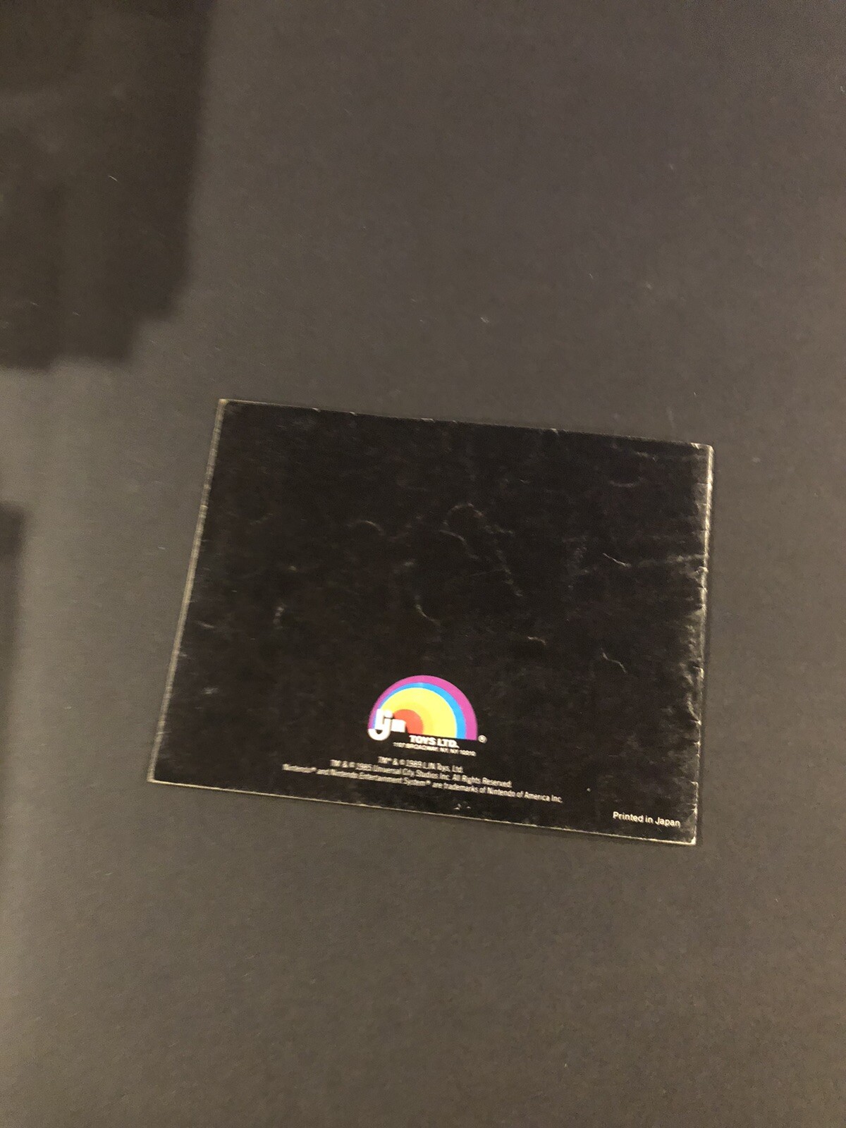 back to the future Nes Manual