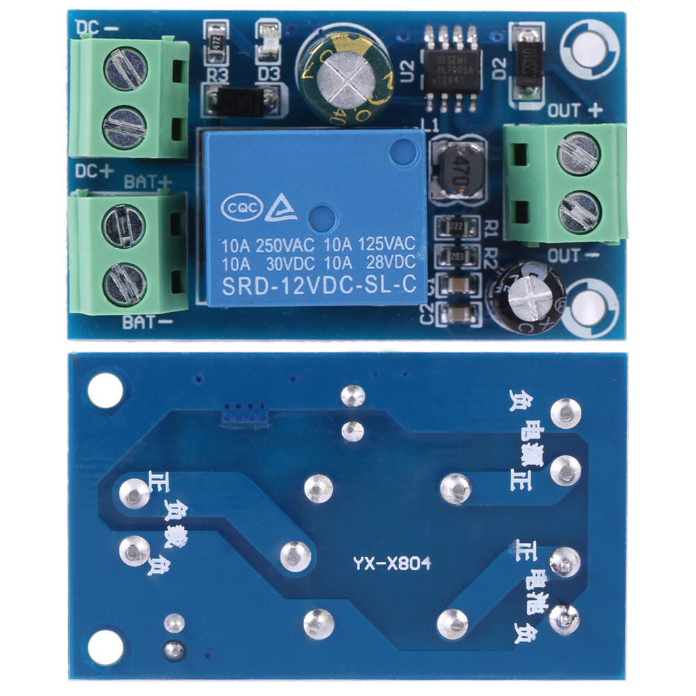 Yx-X804 Battery Powered Automatic Management Module 12V 24V 36V 48V